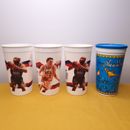 Vintage Mcdonalds's NBA Cups (No Lids) & Hungry Jacks Aladdin Cup With Lid