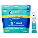 Liquid I.V Hydration Multiplier - 30 Individual Stick Packets in Resealable Pouch- Lemon Lime Flavor - 480 Grams