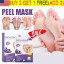2 Pairs Exfoliating Foot Peel Mask Baby Soft Feet Remove Dead Skin Calluses