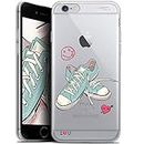 Carcasa para Apple iPhone 6/6S de 4,7 Pulgadas, Ultrafina, diseño de Mes Sneakers d'Amour