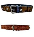 Forever99 boys and girls casual belt for jeans upto 5 year - combo 2 pack art-16
