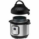 Instant Pot Air Fryer + EPC Combo 8QT Electronic Pressure Cooker, 8-QT, Black/St