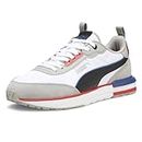 Puma Mens R22 Lace Up Sneakers Shoes Casual - White, White, 10 US