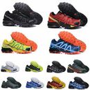 New Men's S alomon Speedcross 4 Athletic Running Sports Outdoor breathable Shoes