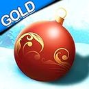 Rolling Christmas Ball : The Tree ornament gift incredible race -Gold Edition