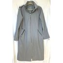 Mycra Pac Reversible Rain Coat Silver Grey Jacket - Size 2 M/L