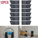 12Pcs Wall-Mounted Pot Pan Lid Storage Holder Home Kitchen Utensils Organization