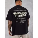 Sommer neue Turnhalle T-Shirt American Sports Kurzarm Top Männer Fitness übergroße lose T-Shirt