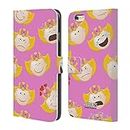 Official Peanuts Sally Brown Character Patterns Leather Book Wallet Case Cover Compatible for Apple iPhone 6 Plus/iPhone 6s Plus