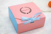 Bakery Boxes   for Cupcake Cookie Party Gift, Pink & blue , pack of 12