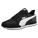 PUMA Unisex Adults' Fashion Shoes ST RUNNER V2 NL Trainers & Sneakers, PUMA BLACK-PUMA WHITE, 40