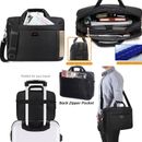 15.6" Zipper Laptop Shoulder Bag Business Messenger Handbag Briefcase F Dell HP