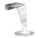 Huma Fountains and Pools Stainless Steel Cascade Blade Nozzle,Water DESENT, Water Blades, Water Fountain (3 FEET) (3 feet)