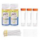 Soil pH Tester, Acidity Test Meter, Strips Kit 200 Tests, for Garden Home Lawn Farm Vegetable Yard Compost Outdoor and Indoor Plants, 4.5-9.0 Range