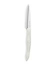 CUTCO Model 2120 White (Pearl) 4” Paring Knife with High Carbon Stainless Straight Edge blade and 5.5” handle