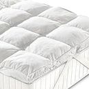 Topper Bed in Microsfere 5 cm – Coprimaterasso Trapuntato e Soffice, 100% Anallergico e Traspirante, corregge i difetti del materasso | Matrimoniale 170x200x5 cm CERT, OEKO TEX