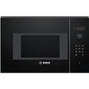 Bosch Home & Kitchen Appliances Bosch Serie 4 BFL523MB0B - Microondas integrado, color negro