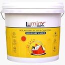 LuminX : Solar Reflective roof Coating |Summer Cool roof | Heat Resistance Paint | High SRI Terrace Cooling Paint (10 kgs)