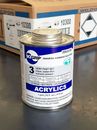 SCI GRIP WELD ON #3 Water-Thin Clear Acrylic Cement solvent 473ml tin USA made