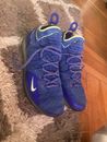 Nike Zoom KD 11 "Paranoid" Men's Blue Basketball Shoes Size 10.5 EYBL Sneakers 