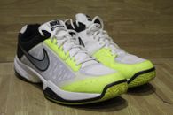 Nike Mens Air Cage Court Tennis Shoes Retro Rare Size UK 10.5 from 2012 white