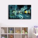 Framed Canvas Prints Stretched Graffiti Street Wall Art Home Decor Painting Gift