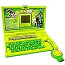 Amitasha 20 Activity LCD Display Educational Laptop Computer Toy with Mouse for Kids Boys & Girls Birthday Gift (Green)