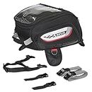ViaTerra Oxus Bike Tank Bag (13L) | Strap Based | Works ON All Motorcycles | Perfect for Daily Office Commute - Polyvinyl Chloride