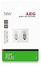AEG Automotive 97271 Ampoules Light Plus T4W, 2 pièces