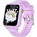Kids Smart Watch Girls 5-7 8-10 3-5 10-12, Kids Watch with 24 Games, Kids Pedometer Watch with Camera Player Calculator Alarm Calendar Recorder Stopwatch Timer, Cool Kids Toy for Girls