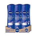 Nivea Protect & care Déodorant Spray, 6 boîtes de 150 ml