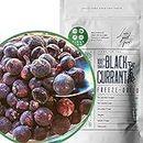 Freeze Dried Blackcurrants | Dried Blackcurrants as Raw and Vegan - Make Own Fresh Homemade Blackcurrant Powder | | Gluten Free Food for Baking as Dried Fruit Berries Extract