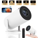 Portable 2.4/5G WiFi Mini Smart Projector Bluetooth Home Video Projector Android