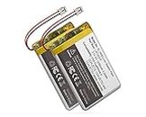 ElecGear 2x Batteria di Ricambio per Controller PS4 V4, Batteria Ricaricabile agli ioni di litio 1500mAh compatibile con DualShock serie CUH-ZCT2 LIP1522 con Spina Piccola, Strumenti di Riparazione