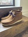 Clark’s Wallabees Men Size 8 Brown Leather Chukka Boot