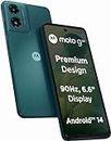Motorola G04 4G (Sea Green, 4GB RAM, 64GB Storage) | up to 8GB with RAM Boost | 6.6" Punch Hole Display | 16MP Rear Camera | 5MP Front Camera | IP 52 Water-Repellent Design | 5000 mAh |Android 14