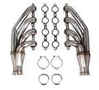 Flowtech 11535FLT LS Turbo Headers Up And Forward 1.75 in. Primary Tubes w/3 in. Collector 409 Stainless Steel Incl. Gaskets Natural Finish For Use w/4.8/5.3/6.0L LS Engines w/Turbos LS Turbo Headers