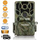 WiFi Bluetooth 4K 48MP Trail Camera Hunting Game Wildlife Cam Night Vision
