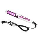 Whitecloud TRANSFORMING HOMES Professional Electric Ceramic Hair Curler Spiral Curling Iron Wand Hair Styling Tools Salon Style (701-5)