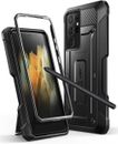 For Samsung Galaxy S21 Ultra 5G, SUPCASE Stand Case Rugged Cover With S Pen Slot