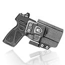 WARRIORLAND IWB Kydex Holster with Claw Attachment and Optic Cut Fit Taurus G3 Pistol, Inside Waistband Appendix Carry 9mm G3 Holster, Adj. Cant & Retention, Right Hand