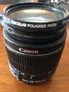 camera lenses for canon EOS 18-55
