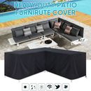 Waterproof Outdoor Furniture Cover Sofa Patio Rain UV Dust Protector L-Shaped AU