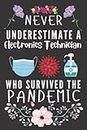Electronics Technician Gifts: Underestimate a ~ The pandemic: Appreciations Co workers birthday present idea men and women