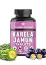 Tri-Origin Ayurveda Karela & Jamun 1000mg Herbal Mix | Ayurvedic Supplements to Support Healthy Blood Sugar & Glucose Levels | Potent Natural Ingredient Blend (120 count (Pack of 1))