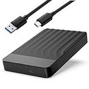Meyritech 1TB USB 3.0 Hard Drive Type-C for Portable External Data Storage, Macbook, iMacs, PCs, Laptops, Xbox One & PS4 Consoles (Capacity, 1TB)