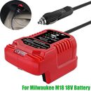 Caricabatterie auto per Milwaukee M18 18 V ricambio batteria, 1/4 taglia originale charger tool