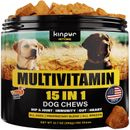 15 in 1 Dog Multivitamin Supplements   Immunity Digestion Joint and Heart Health