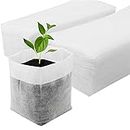 Enpoint Nursing Growing Pouch, 100pcs 11 x 11.8 in Plant Non-Woven Nursery Bags Large, Fabric Seedling Plant Grow Bags, Seed Starting Planting Growing for Home Garden Supply