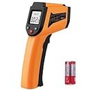 Real Instruments Laser Infrared Thermometer Non-Contact Digital Temperature Gun-50°C to 400°C(-58°F to 752°F) IR Thermometer for Industrial, Kitchen Cooking, Ovens